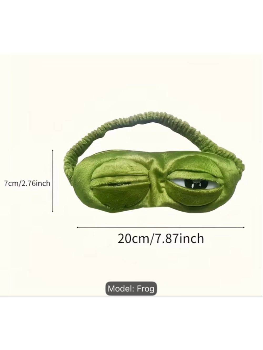 Funny Frog Eye Sleeping Eye Mask - Brand New - Picture 3 of 5